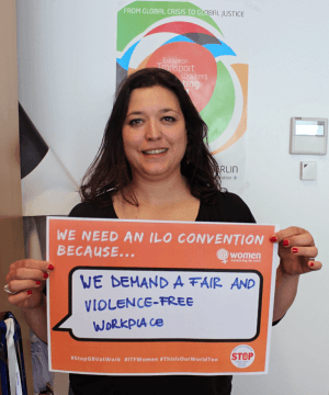 ETF AGS Livia Spera supports ILO Convention