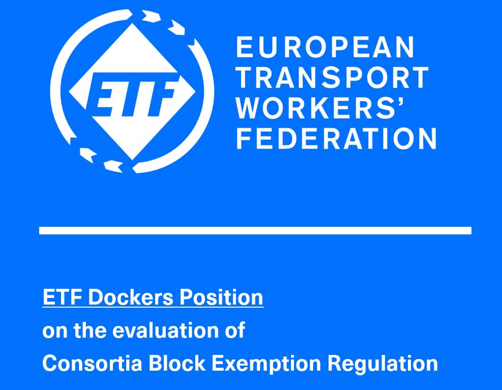 ETF European Transport Workers' Federation ETF Dockers Position I EC